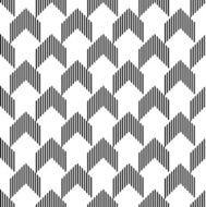 Black and white geometric seamless pattern abstract background N47