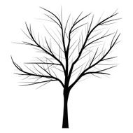 Trees with dead branch N30