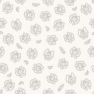 Seamless pattern with walnuts