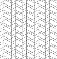 Black and white geometric seamless pattern N163