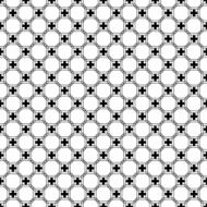 Black and white geometric seamless pattern with line N13