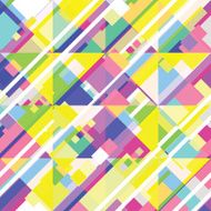 Geometric semless colorful pattern N4