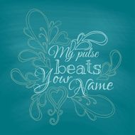 Be my Valentine Vector illustration N2