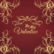 Be my Valentine Vector illustration N4