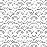 Seamless Geometric Pattern N234