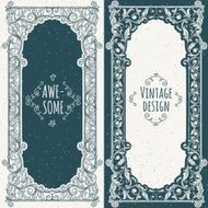 Ornate vintage design N3