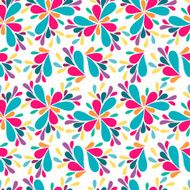 Abstract seamless with round gold pattern N9