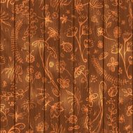 Vector seamless pattern with summer flowers N7
