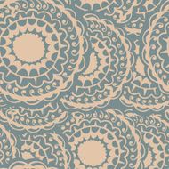 Abstract seamless with round gold pattern N11
