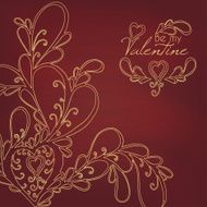 Be my Valentine Vector illustration N5