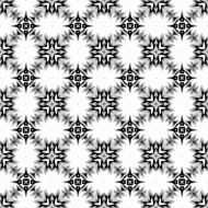 Monochrome seamless pattern N44