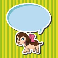 animal cartoon theme elements N110