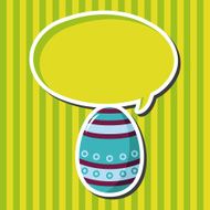 easter egg theme elements background eps10 N20