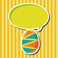 easter egg theme elements background eps10 N21
