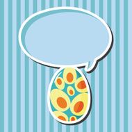 easter egg theme elements background eps10 N22