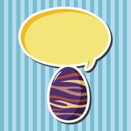 easter egg theme elements background eps10 N23