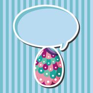 easter egg theme elements background eps10 N27