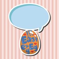easter egg theme elements background eps10 N29