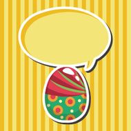 easter egg theme elements background eps10 N30