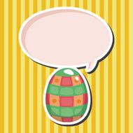 easter egg theme elements background eps10 N31