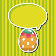 easter egg theme elements background eps10 N35