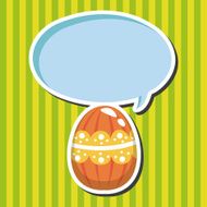 easter egg theme elements background eps10 N36