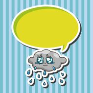weather rainy day theme elements N18