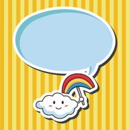 weather rainbow theme elements N7