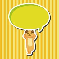animal dog cartoon theme elements N25