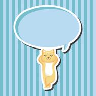 animal cat cartoon theme elements N14