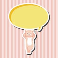 animal pig cartoon theme elements N15