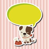 animal dog cartoon theme elements N26
