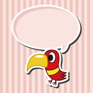 bird cartoon theme elements N29