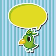 bird cartoon theme elements N30