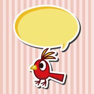 bird cartoon theme elements N35