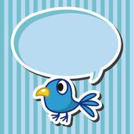 bird cartoon theme elements N36