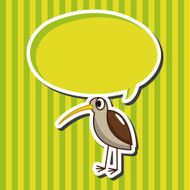 bird cartoon theme elements N37