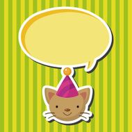 animal cat cartoon theme elements N15