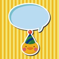 animal chicken cartoon theme elements N7
