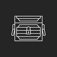 Treasure line icon N26