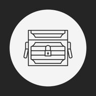 Treasure line icon N27