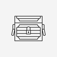 Treasure line icon N28