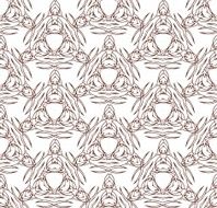 seamless islamic pattern N14