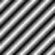 Black and white jagged edge seamless pattern N4