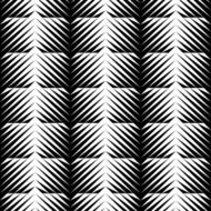 Black and white jagged edge seamless pattern N8