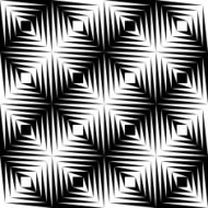 Black and white jagged edge seamless pattern N10