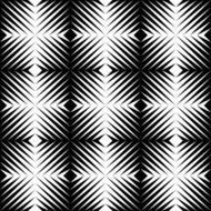 Black and white jagged edge seamless pattern N11