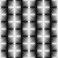Black and white jagged edge seamless pattern N12