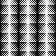 Black and white jagged edge seamless pattern N13