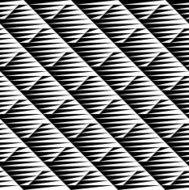 Black and white jagged edge seamless pattern N18